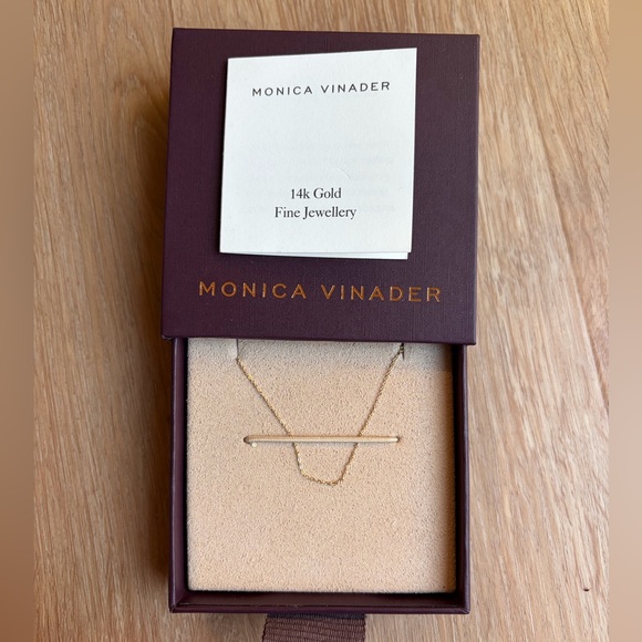 MONICA VINADER Jewelry - Monica Vinader Gold bracelet super fine chain